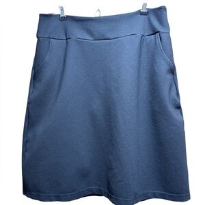 Betabrand Ponte A-line Skort